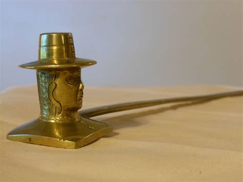 Vintage Antique Candle Snuffer .